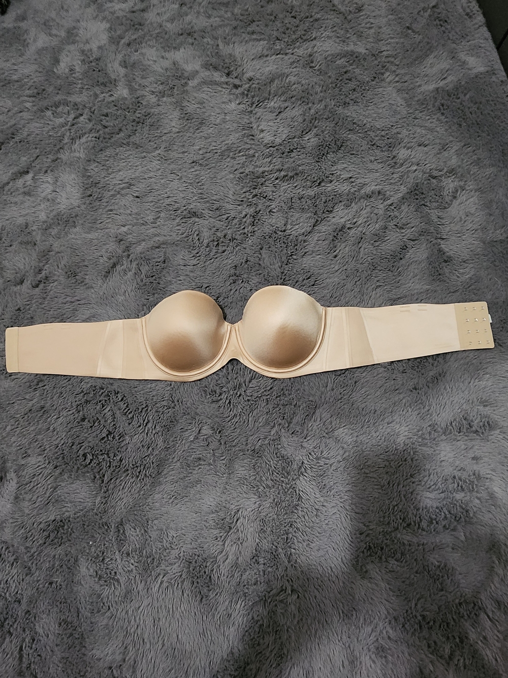 Soma Beige Strapless Smooth Push-Up Bra
